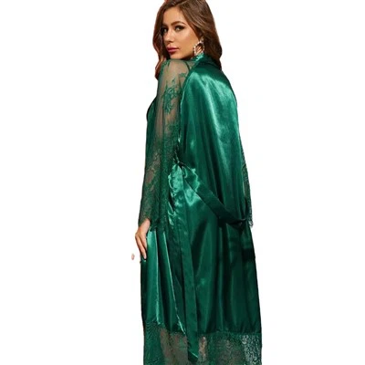 Dlhé priehľadné pevné pyžamo